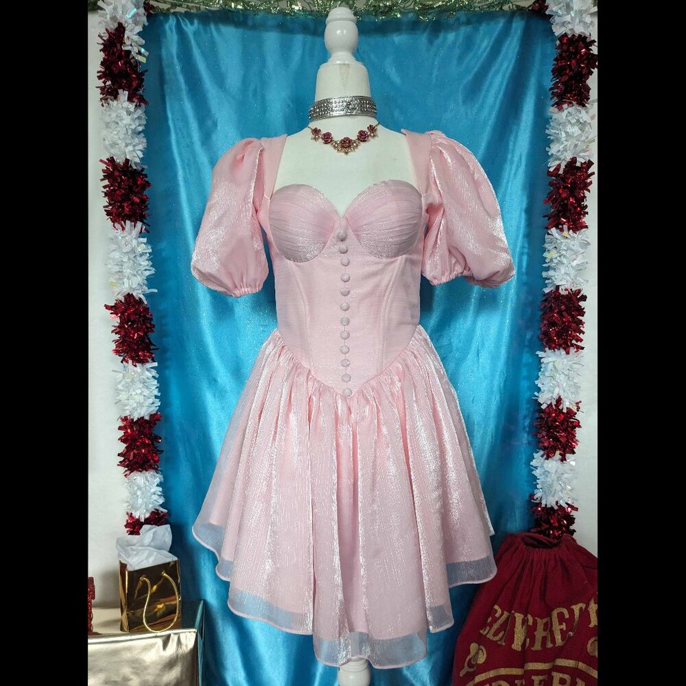 ADEIRLINA Here Comes The Sun Pink Mini Dress